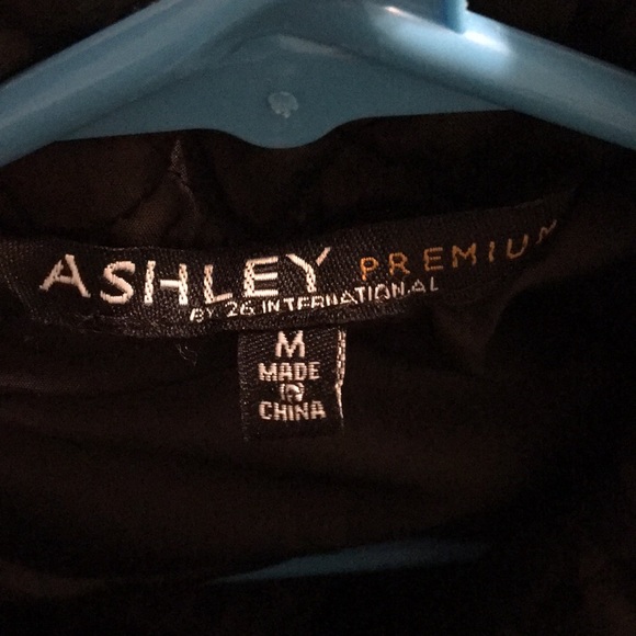 Like New Ashley Premium Textured Quilted Moto Jacket S M - Picture 8 of 11